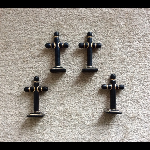 New hand painted wood cross from Chiapas, Mexico. - Picture 4 of 7